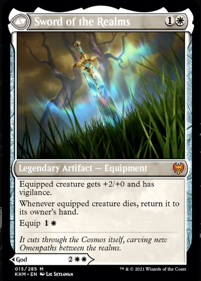 Halvar, God of Battle // Sword of the Realms [Kaldheim]-2