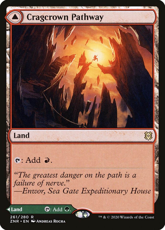 Cragcrown Pathway // Timbercrown Pathway [Zendikar Rising]-1