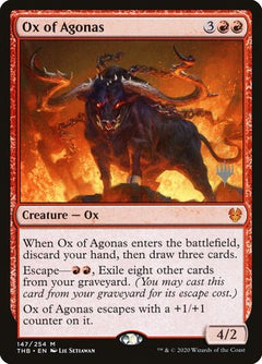 Ox of Agonas [Theros Beyond Death Promos]-1