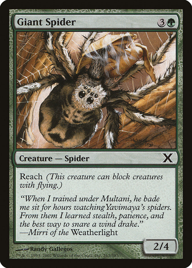 Giant Spider [Tenth Edition]-1