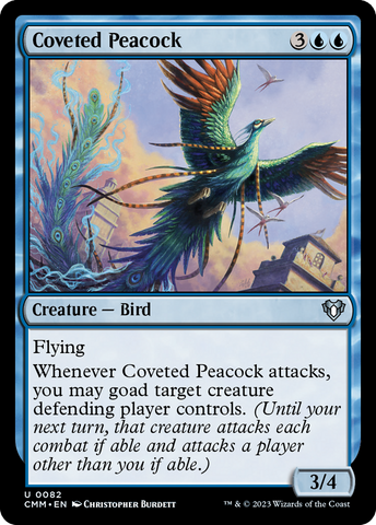 Coveted Peacock [Commander Masters]