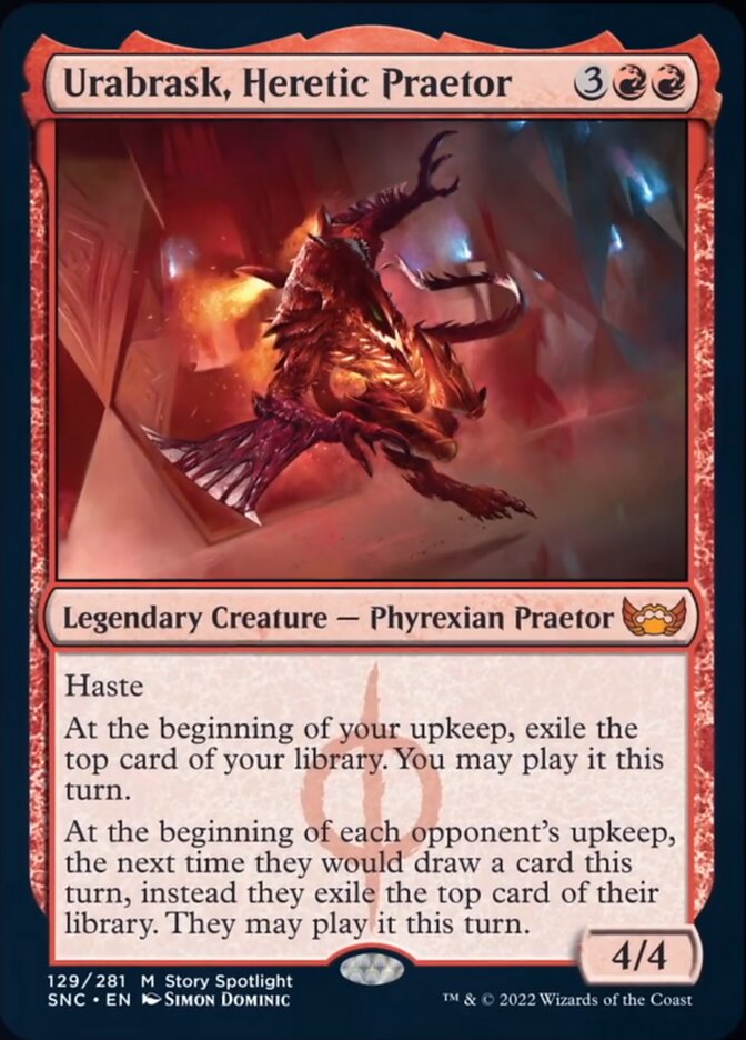 Urabrask, Heretic Praetor [Streets of New Capenna]-1