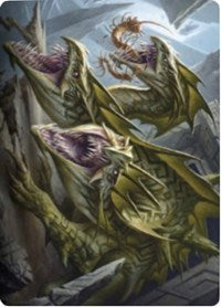 Grakmaw, Skyclave Ravager Art Card [Zendikar Rising Art Series]-1