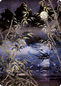 Swamp Art Card [Kamigawa: Neon Dynasty Art Series]-1