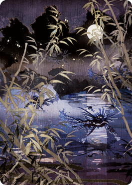 Swamp Art Card [Kamigawa: Neon Dynasty Art Series]-1