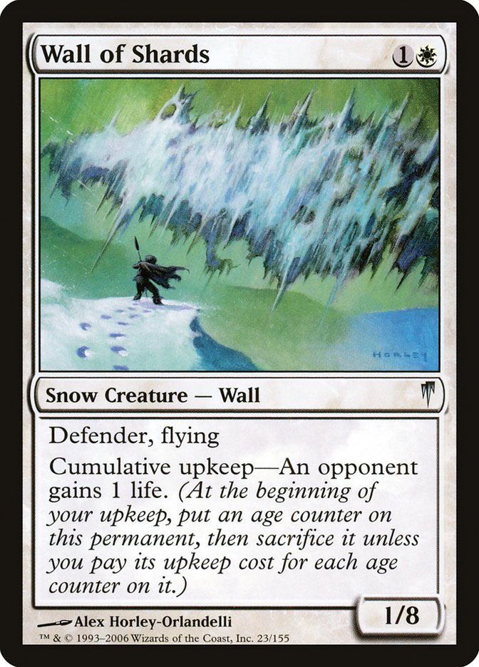 Wall of Shards [Coldsnap]-1