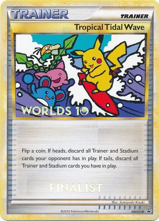 Tropical Tidal Wave (HGSS18) (Finalist) [HeartGold & SoulSilver: Black Star Promos]-1
