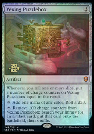 Vexing Puzzlebox [Commander Legends: Battle for Baldur's Gate Prerelease Promos]-1