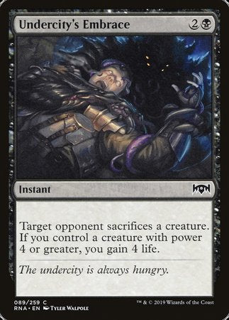 Undercity's Embrace [Ravnica Allegiance]-1