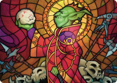 Squee, Dubious Monarch Art Card [Dominaria United Art Series]-1