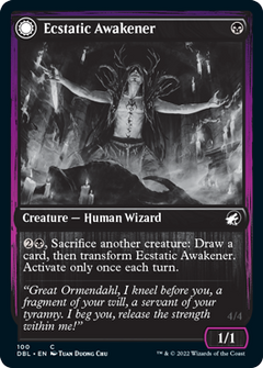 Ecstatic Awakener // Awoken Demon [Innistrad: Double Feature]-1