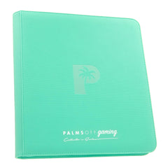 Collector's Series 12 Pocket Zip Trading Card Binder - TURQUOISE-1