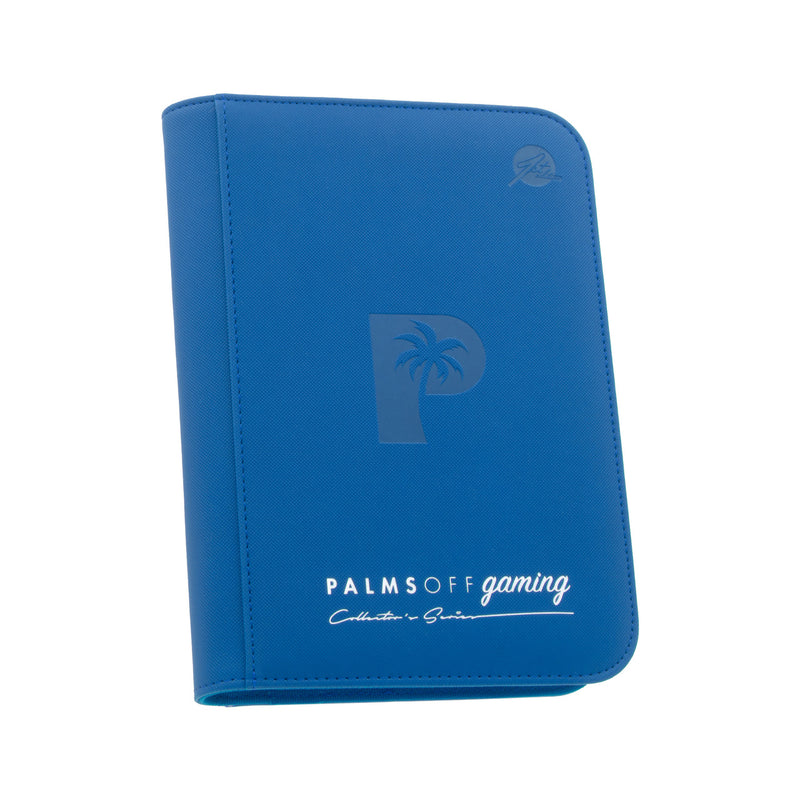 Collector's Series 4 Pocket Zip Trading Card Binder - BLUE-1