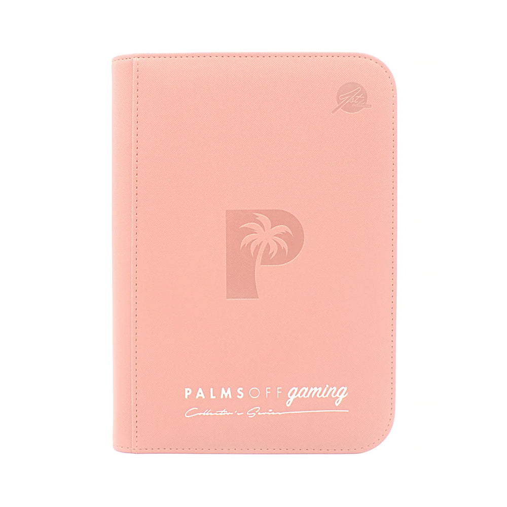 Collector's Series 4 Pocket Zip Trading Card Binder 160 Slot - PINK