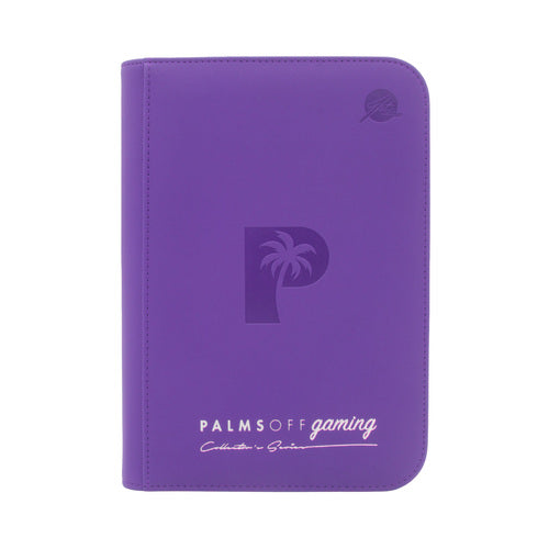 Collector's Series 4 Pocket Zip Trading Card Binder - PURPLE