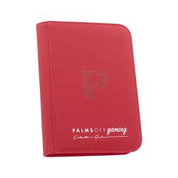 Collector's Series 4 Pocket Zip Trading Card Binder - RED