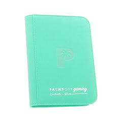Collector's Series 4 Pocket Zip Trading Card Binder - TURQUOISE-1
