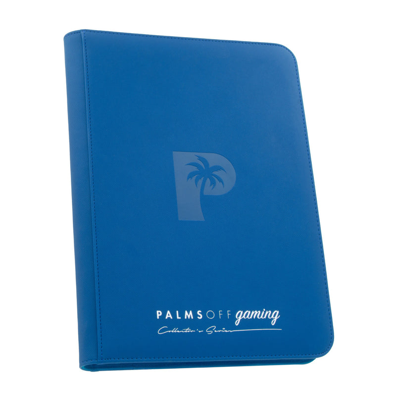 Collector's Series 9 Pocket Zip Trading Card Binder - BLUE-1