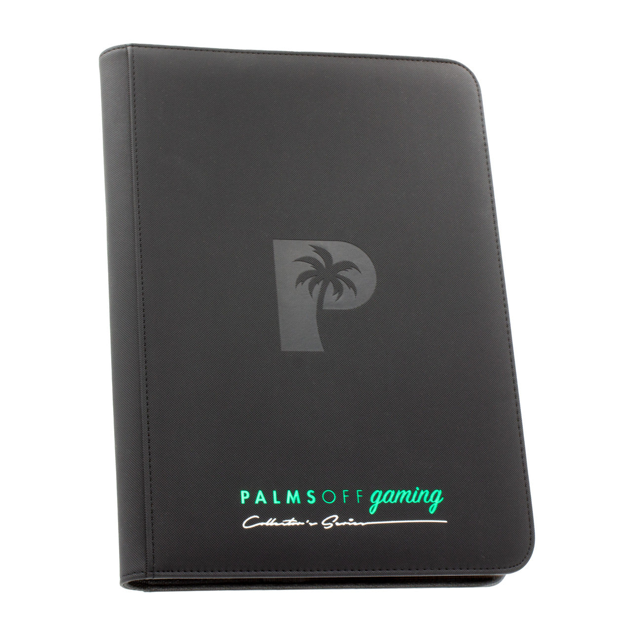 Collector's Series 9 Pocket Zip Trading Card Binder - BLACK-1