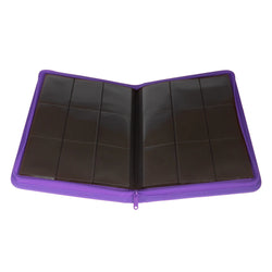 Collector's Series 4 Pocket Zip Trading Card Binder - PURPLE