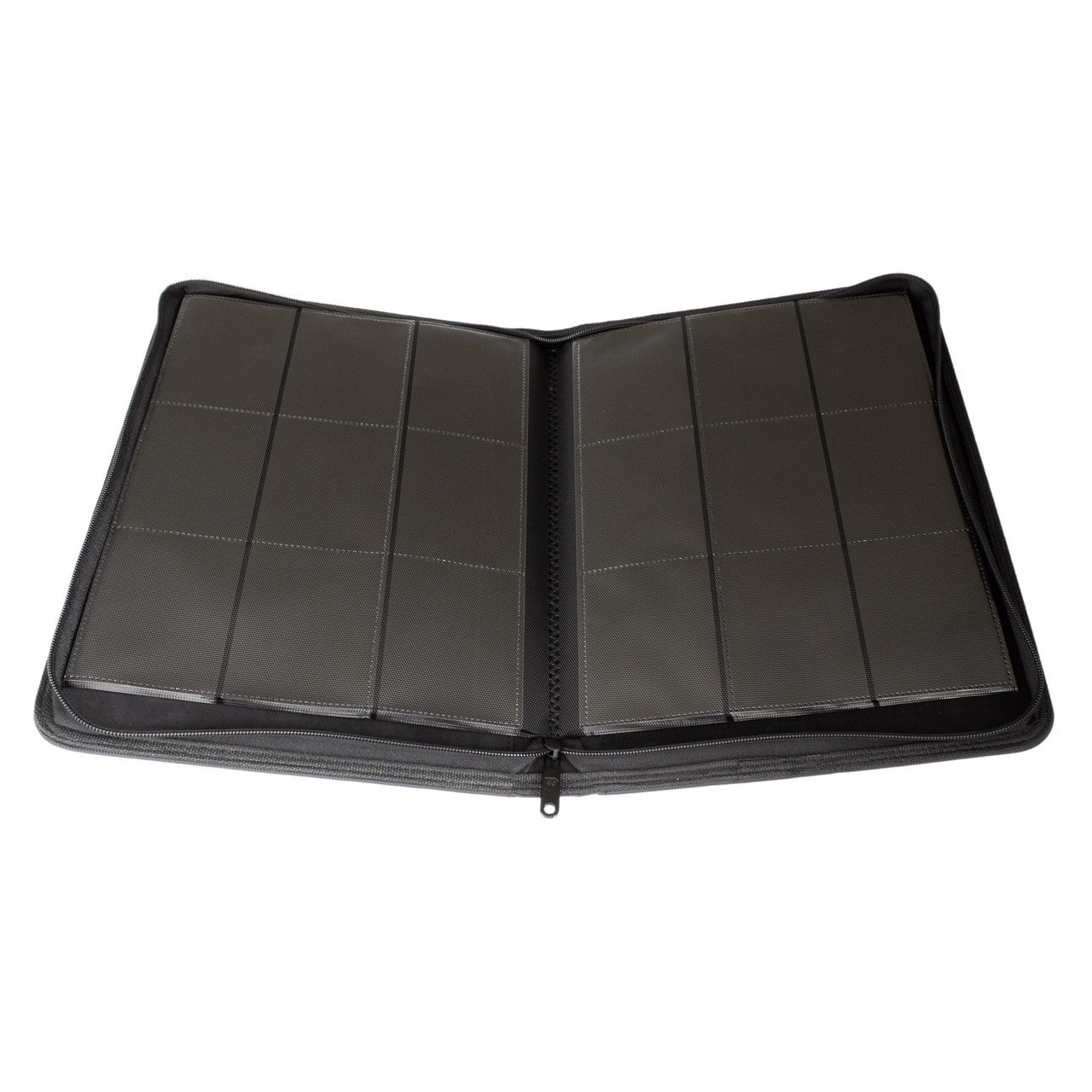 Collector's Series 9 Pocket Zip Trading Card Binder - BLACK-5