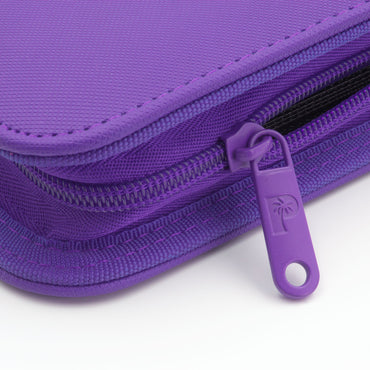Collector's Series 12 Pocket Zip Trading Card Binder - Purple