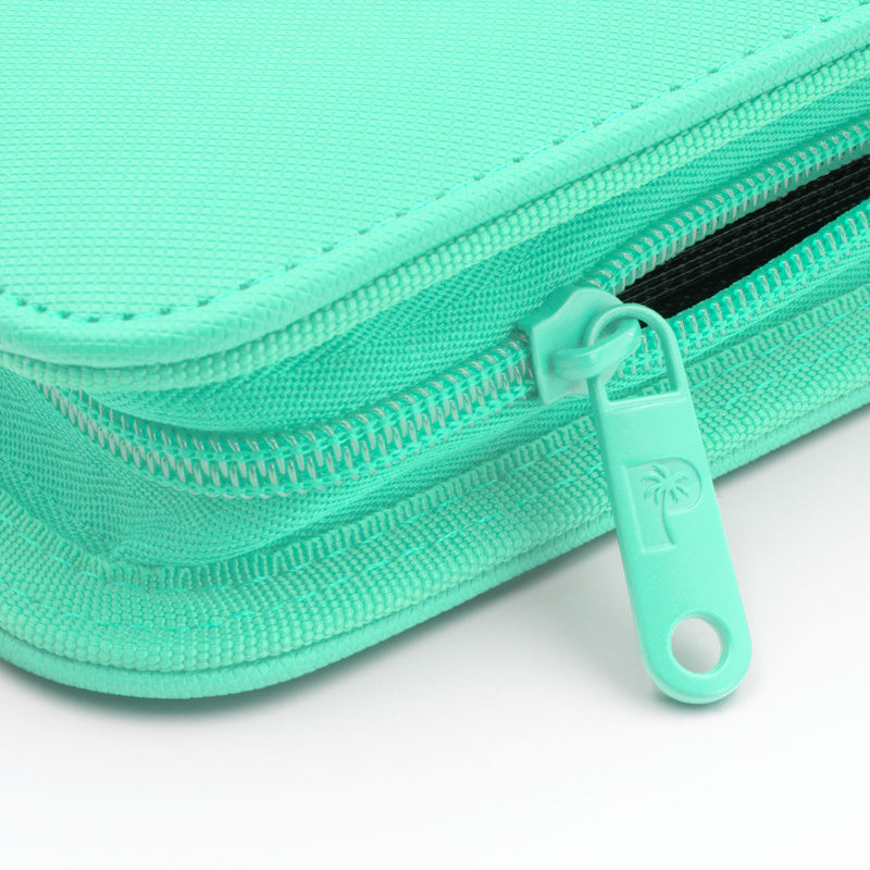 Collector's Series 4 Pocket Zip Trading Card Binder - TURQUOISE-3