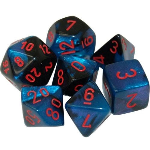 CHX 26458 Gemini Starlight Black/Red 7-Die Set-2