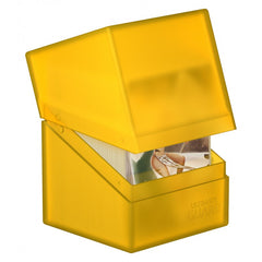 Ultimate Guard Boulder Deck Case 100+ Standard Size Amber Deck Box-1