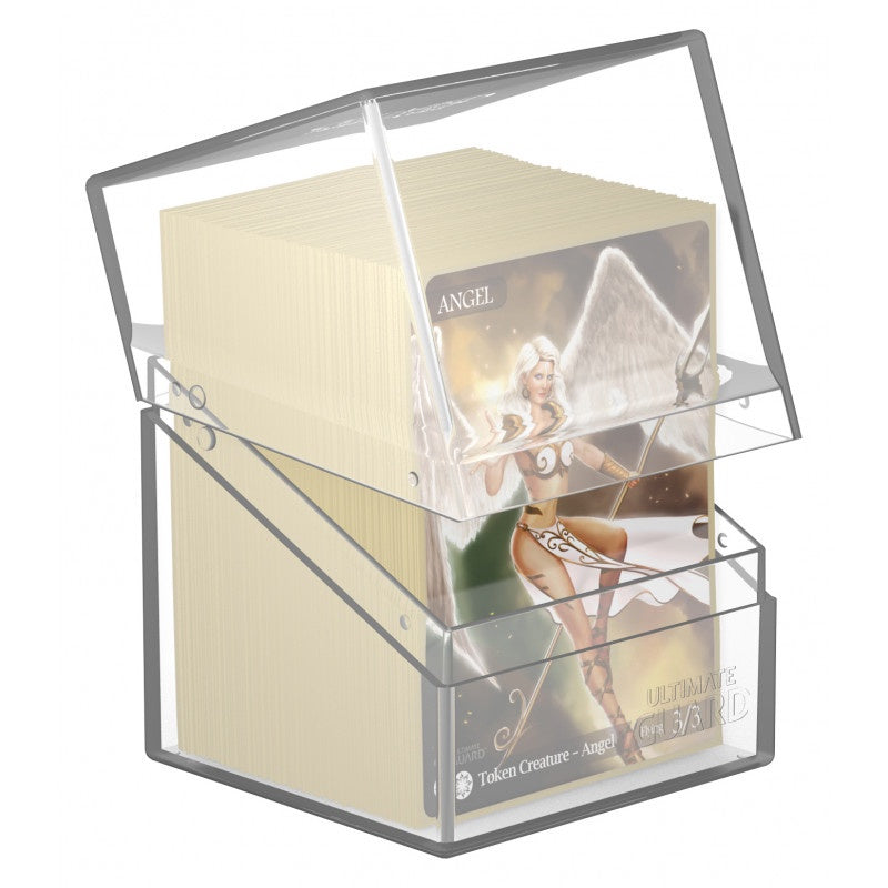 Ultimate Guard Boulder Deck Case 100+ Standard Size Clear Deck Box