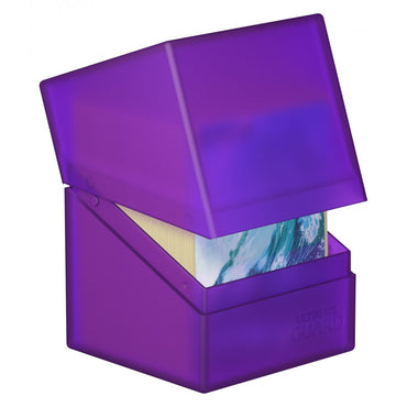 Ultimate Guard Boulder Deck Case 100+ Standard Size Amethyst Deck Box