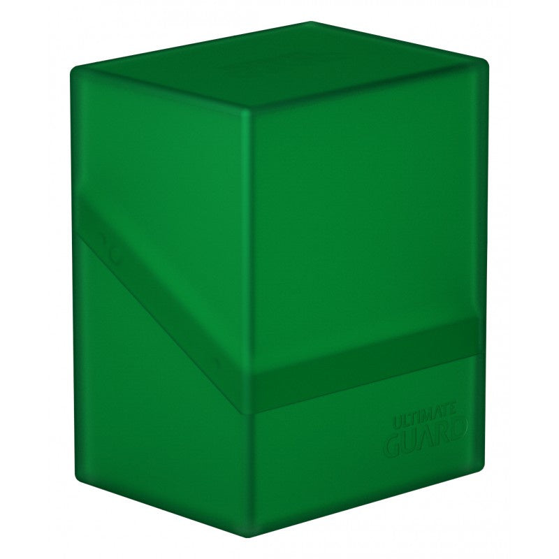 Ultimate Guard Boulder Deck Case 80+ Standard Size Emerald Deck Box-1