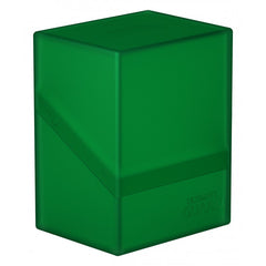 Ultimate Guard Boulder Deck Case 80+ Standard Size Emerald Deck Box-1