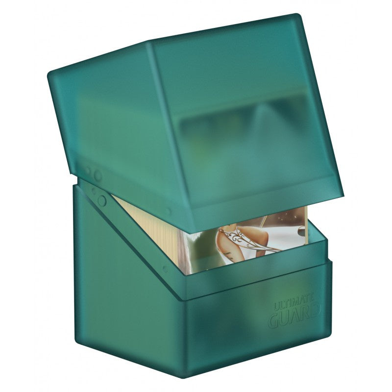 Ultimate Guard Boulder Deck Case 80+ Standard Size Malachite Deck Box-1