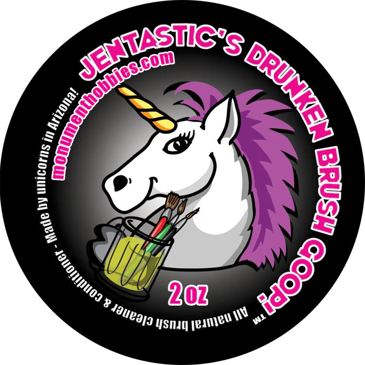 Monument Pro Brush Care - Jentastic's Drunken Brush Goop! 2oz-1