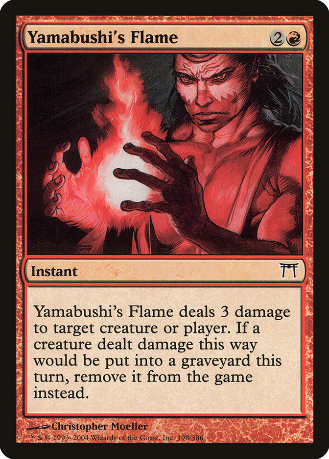 Yamabushi's Flame [Champions of Kamigawa]-1