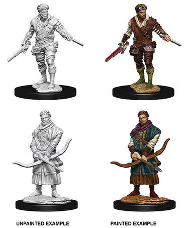 D&D Nolzurs Marvelous Unpainted Miniatures Male Human Rogue