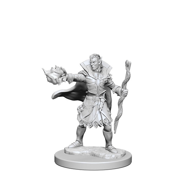 Pathfinder Deep Cuts Unpainted Miniatures Elf Male Sorcerer-1