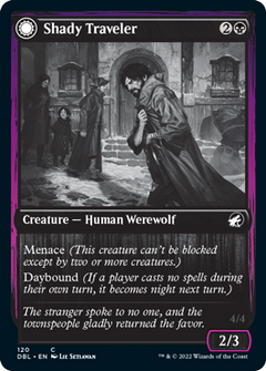 Shady Traveler // Stalking Predator [Innistrad: Double Feature]-1