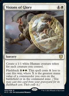 Visions of Glory [Innistrad: Midnight Hunt Commander]-1