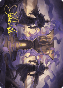Court of Locthwain Art Card (Gold-Stamped Signature) [Wilds of Eldraine Art Series]-1