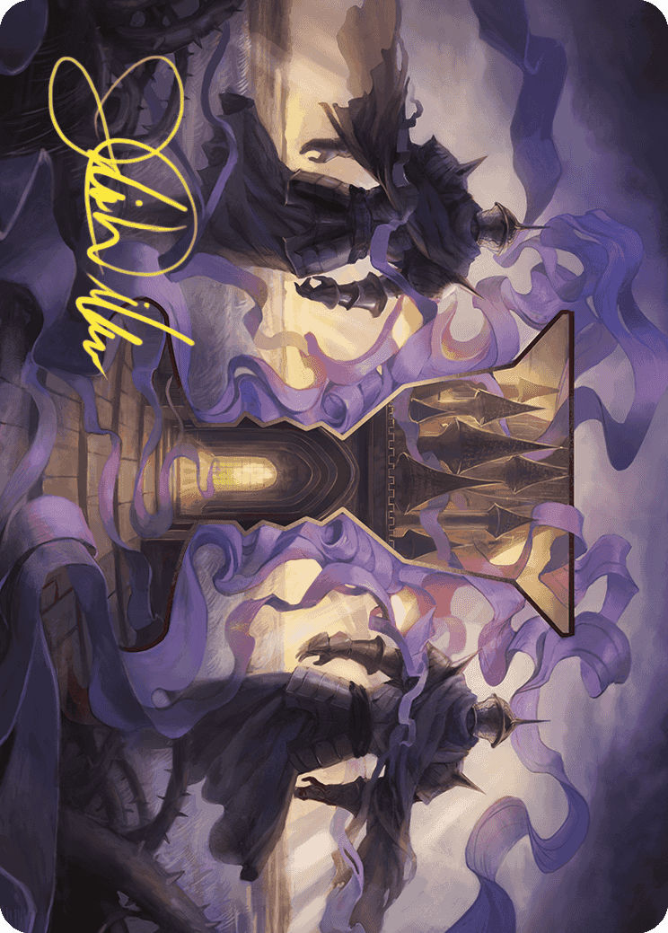 Court of Locthwain Art Card (Gold-Stamped Signature) [Wilds of Eldraine Art Series]-1