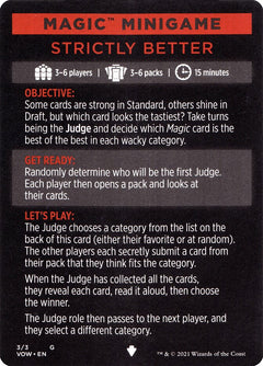 Strictly Better (Magic Minigame) [Innistrad: Crimson Vow Minigame]-1