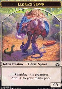 Eldrazi Spawn (003) // Eldrazi Double-Sided Token [Planechase Anthology Tokens]-1