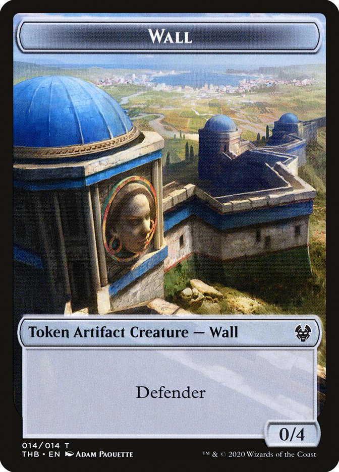 Satyr // Wall Double-Sided Token [Theros Beyond Death Tokens]-2
