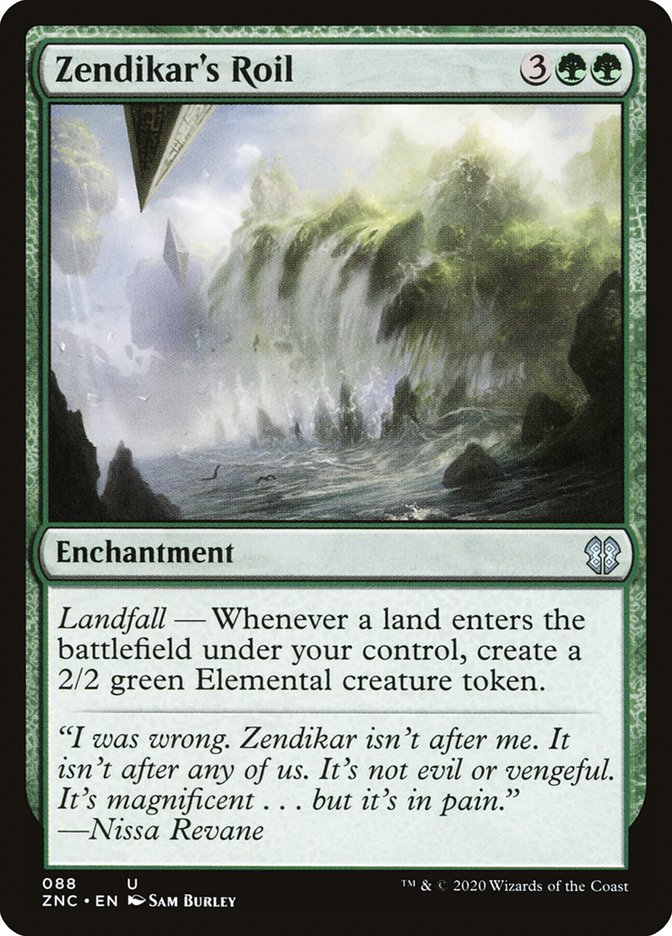 Zendikar's Roil [Zendikar Rising Commander]-1