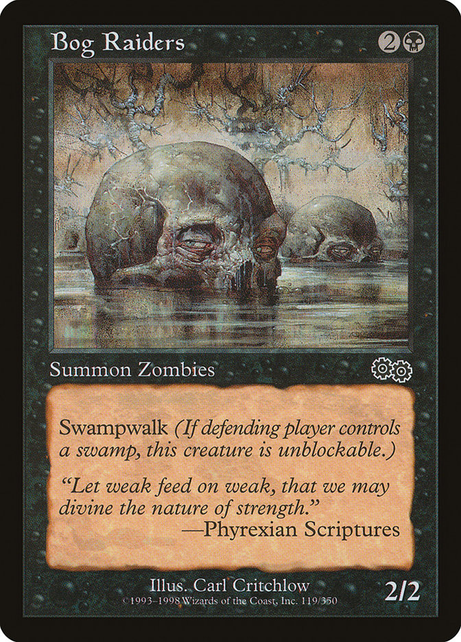 Bog Raiders [Urza's Saga]-1