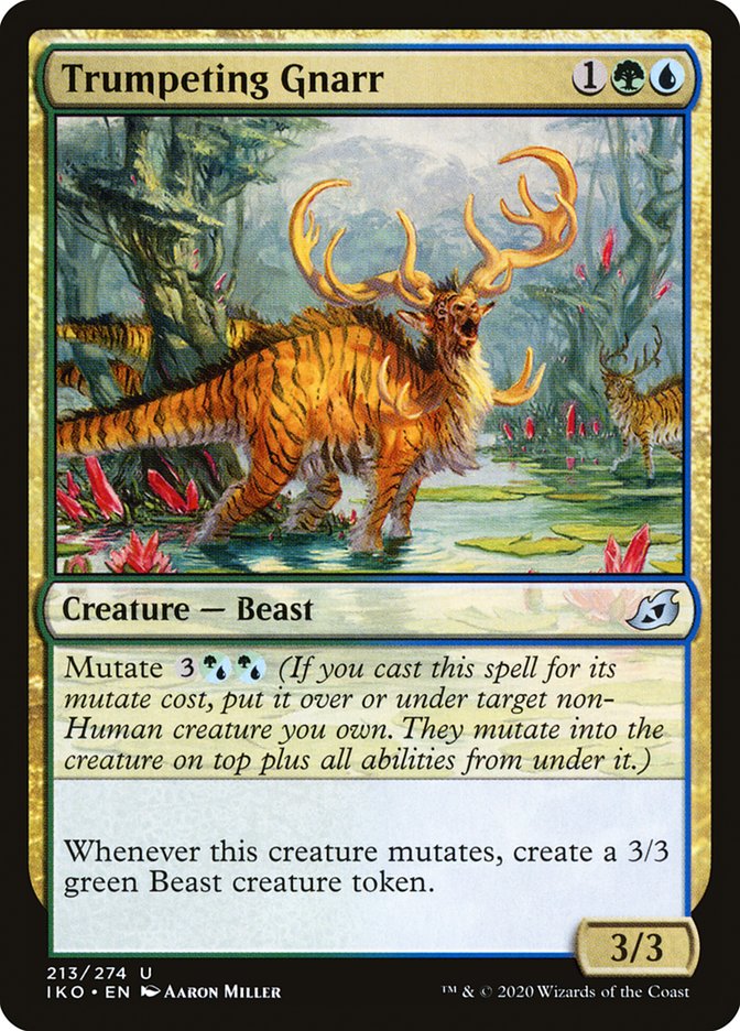 Trumpeting Gnarr [Ikoria: Lair of Behemoths]-1