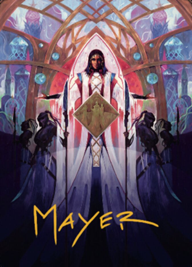 Kayla's Command Art Card (Gold-Stamped Signature) [The Brothers' War Art Series]-1