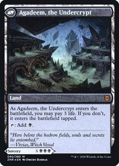 Agadeem's Awakening // Agadeem, the Undercrypt [Zendikar Rising Prerelease Promos]-2